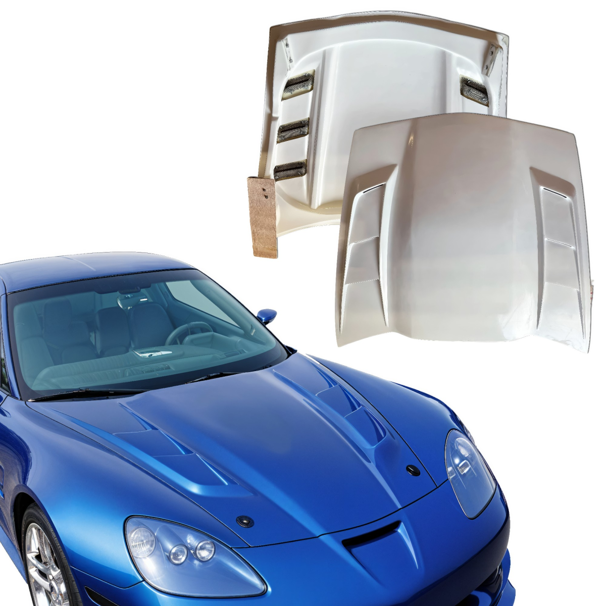 Modify your Chevrolet Corvette 2005 with our Exterior/Hoods - 