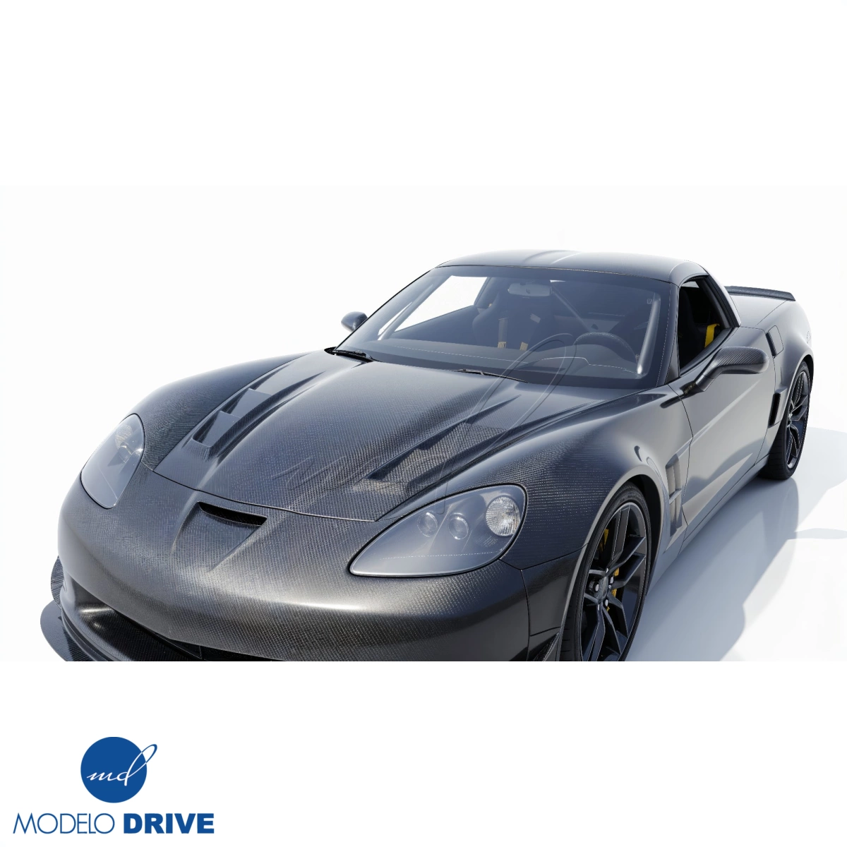 Modify your Chevrolet Corvette 2005 with our Exterior/Hoods - 5