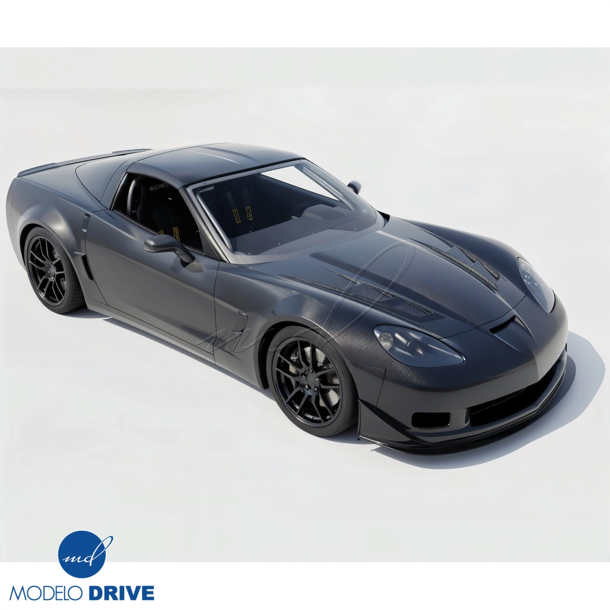 Modify your Chevrolet Corvette 2005 with our Exterior/Hoods - 6