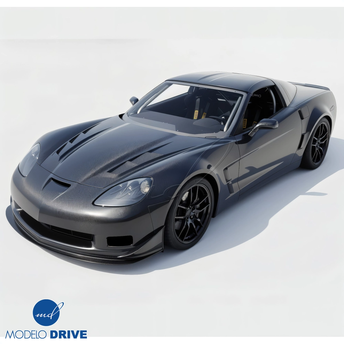 Modify your Chevrolet Corvette 2005 with our Exterior/Hoods - 7