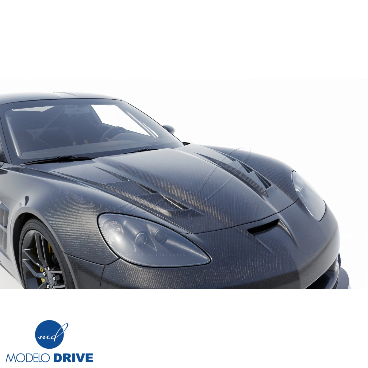 Modify your Chevrolet Corvette 2005 with our Exterior/Hoods - 8