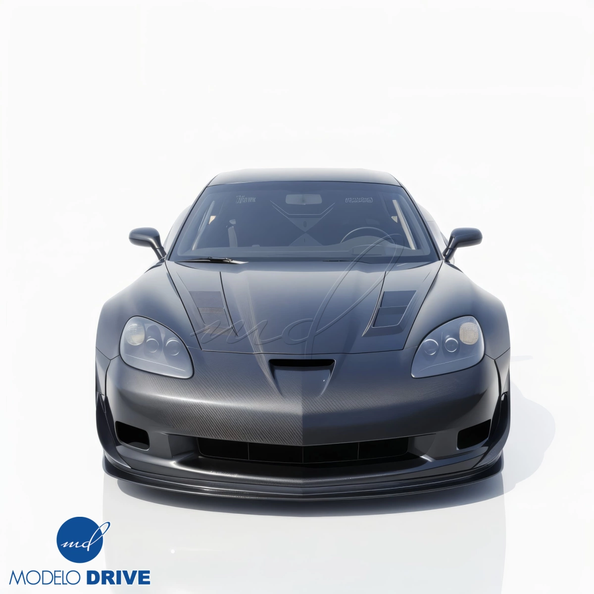 Modify your Chevrolet Corvette 2005 with our Exterior/Hoods - 12