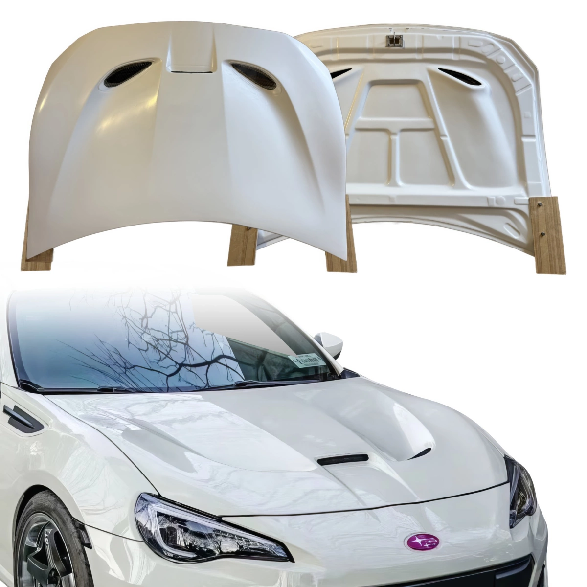 Modify your Subaru BRZ 2013 with our Exterior/Hoods - 1