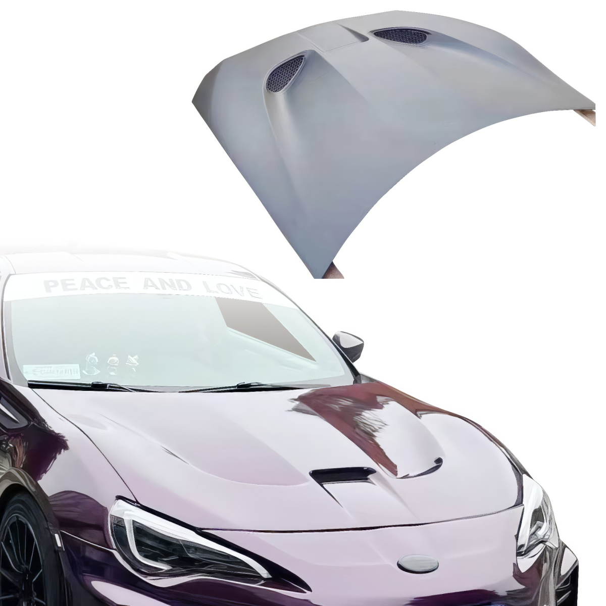 Modify your Toyota 86 2017 with our Exterior/Hoods - 