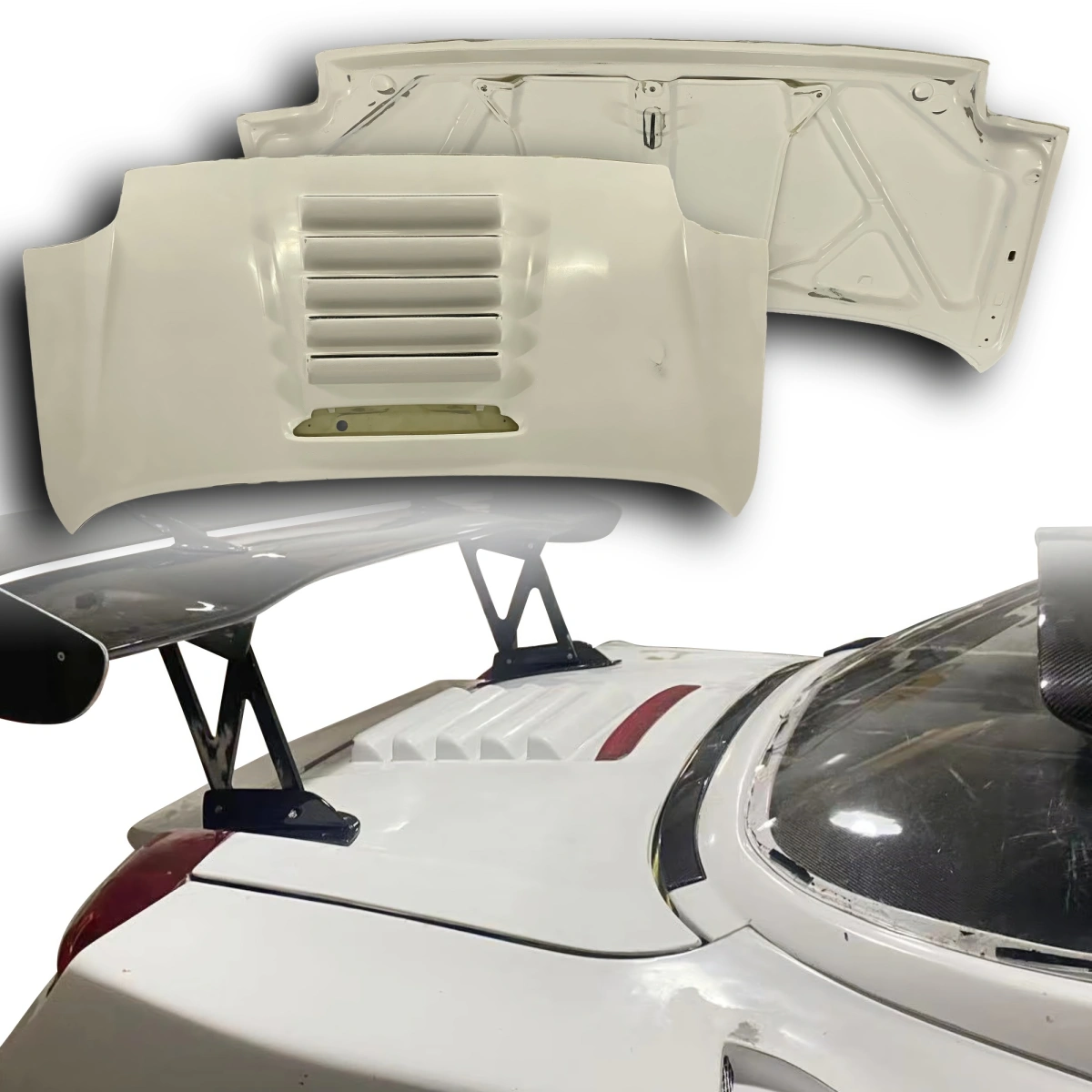 Modify your Toyota MR2 Spyder 2000 with our Exterior/Hoods - 3