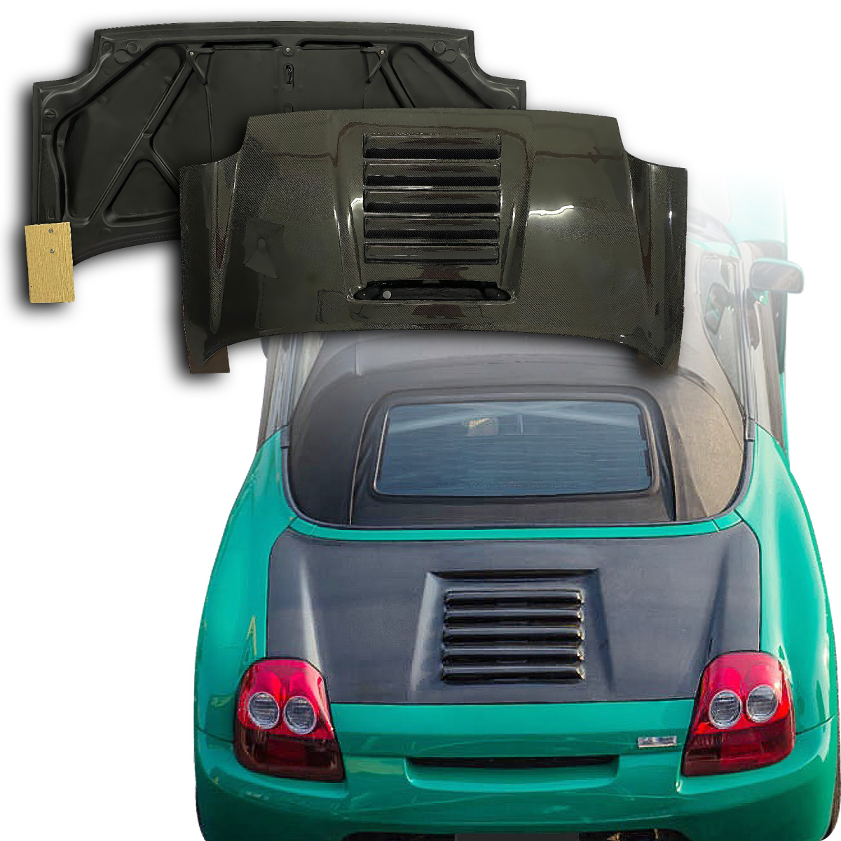 Modify your Toyota MR2 Spyder 2000 with our Exterior/Hoods -