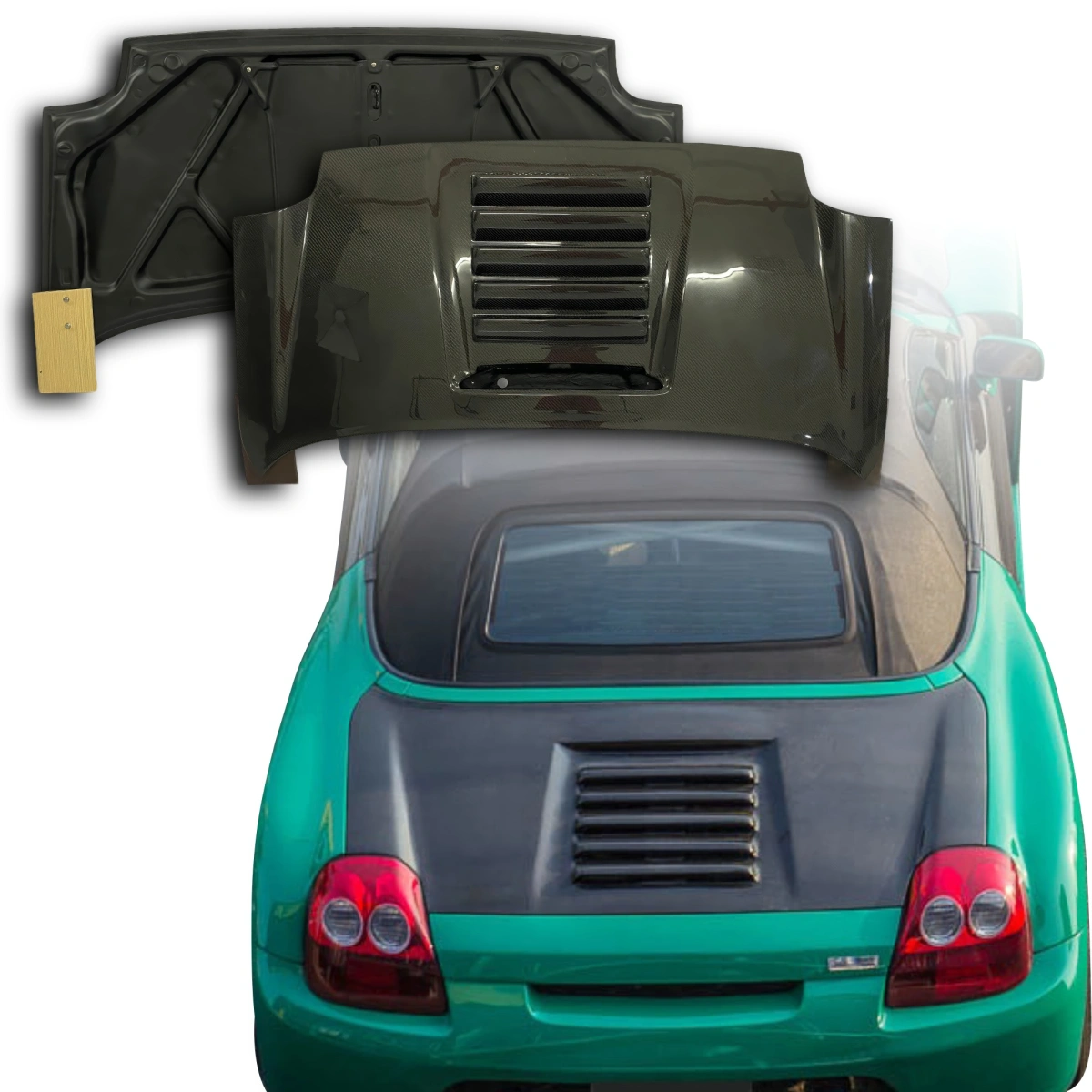 Modify your Toyota MR2 Spyder 2000 with our Exterior/Hoods - 1