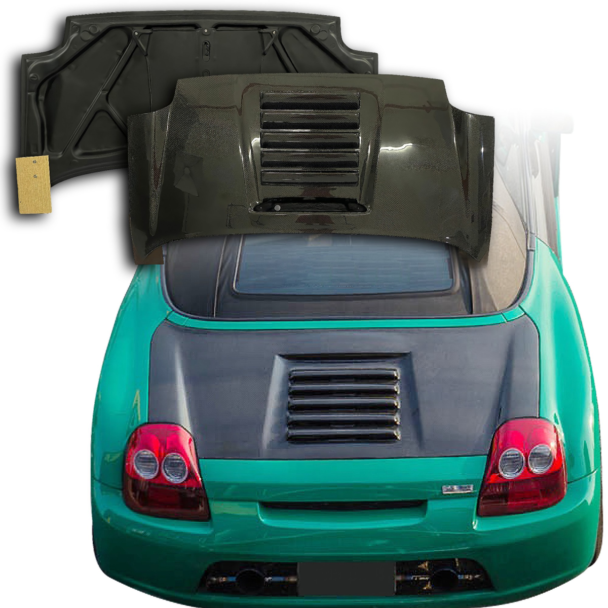 Modify your Toyota MR2 Spyder 2000 with our Exterior/Hoods -