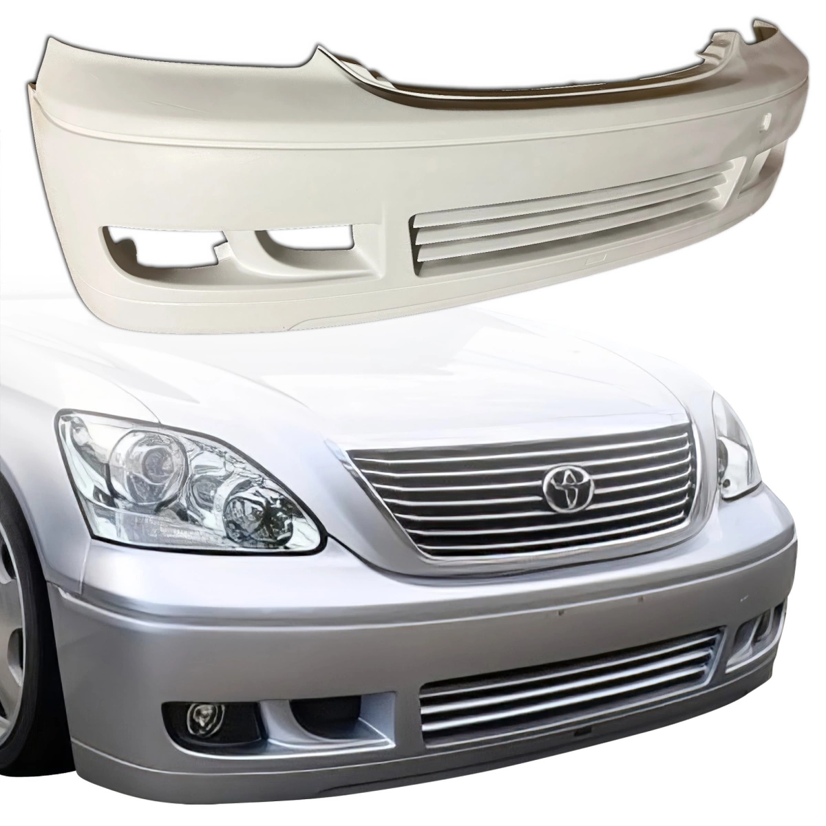 Modify your Lexus LS430 2004 with our Exterior/Front Bumpers - 9