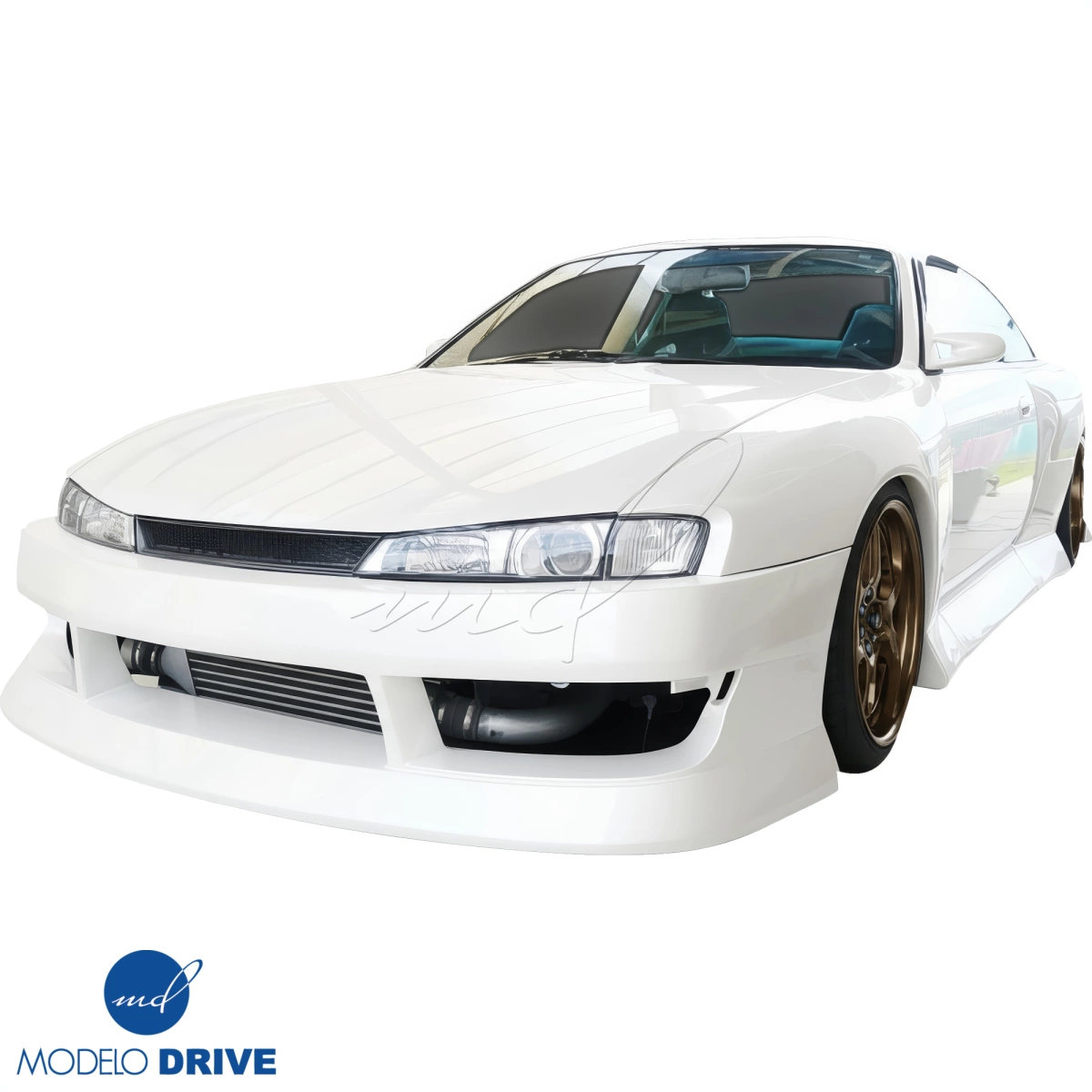 Modify your Nissan 240SX 1997 with our Exterior/Front Bumpers - 2