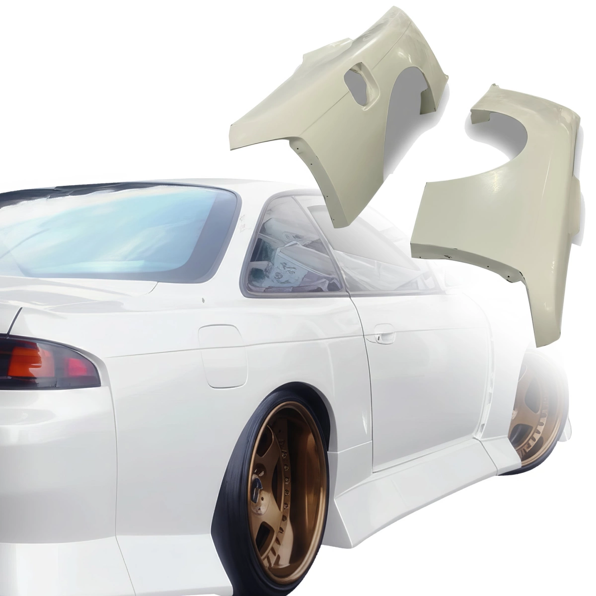Modify your Nissan 240SX 1997 with our Exterior/Fenders - 1