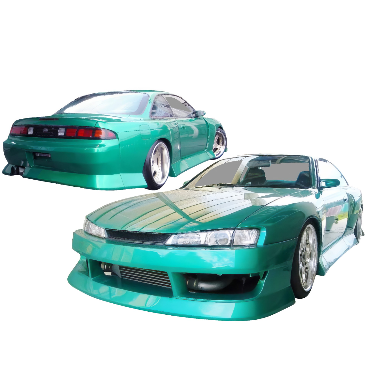 Modify your Nissan 240SX 1997 with our Exterior/Complete Body Kits - 