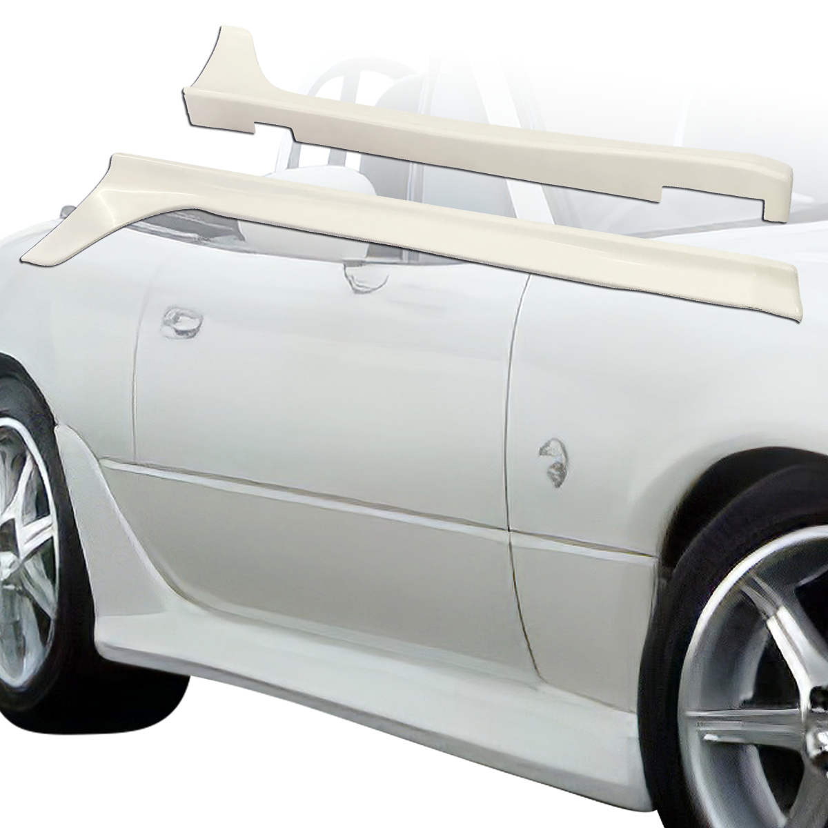 Modify your Mazda Miata 1990 with our Exterior/Side Skirts - 