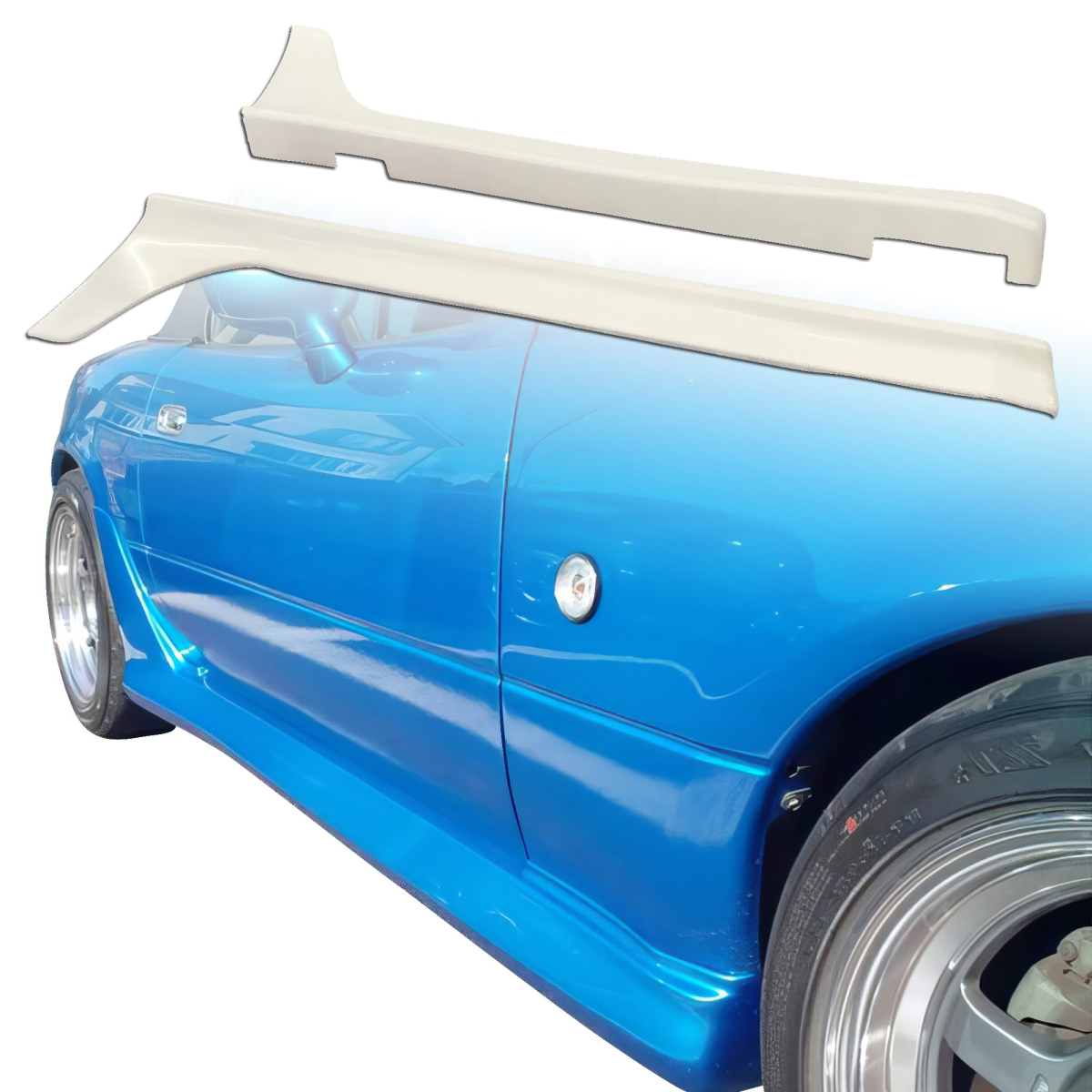 Modify your Mazda Miata 1990 with our Exterior/Side Skirts - 