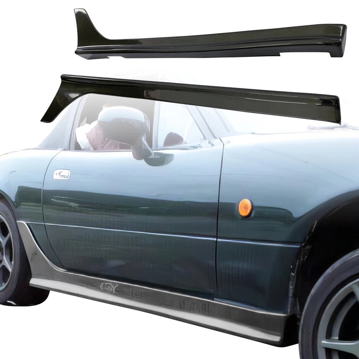 Modify your Mazda Miata 1990 with our Exterior/Side Skirts - 1