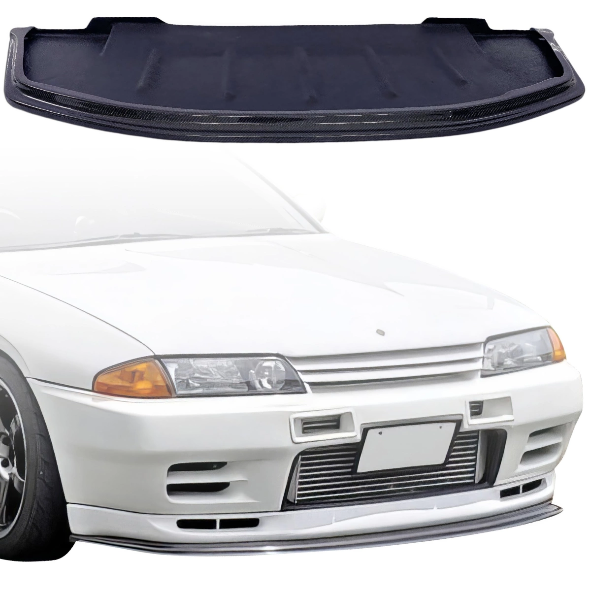 Modify your Nissan Skyline (R32) GTR 1990 with our Exterior/Front Lips - 1