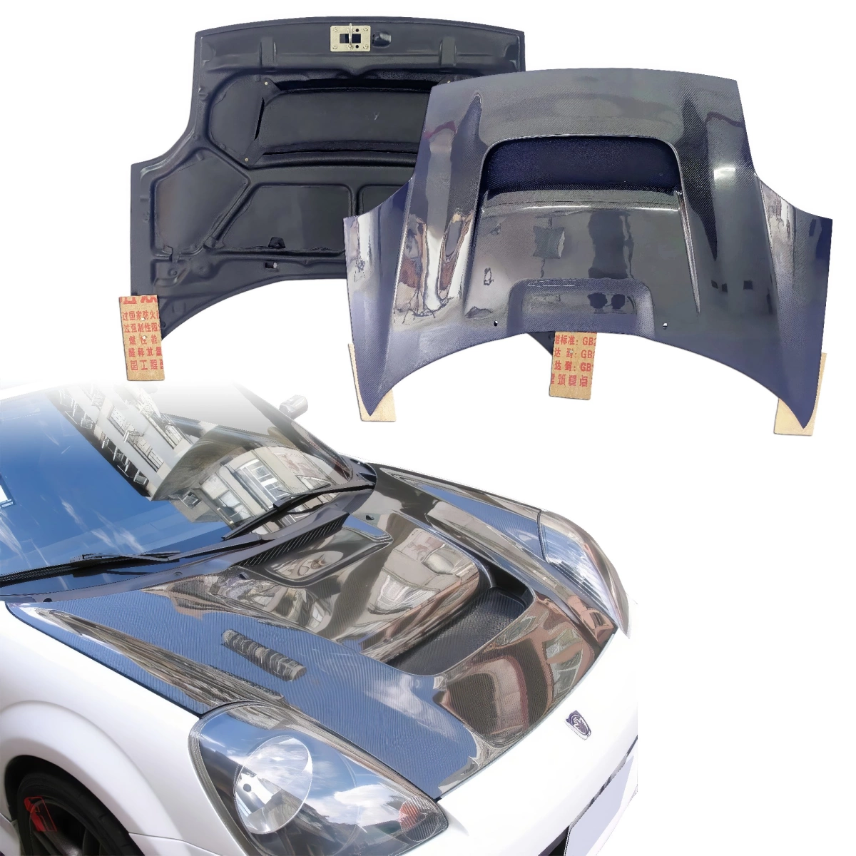 Modify your Toyota MR2 Spyder 2000 with our Exterior/Hoods - 1