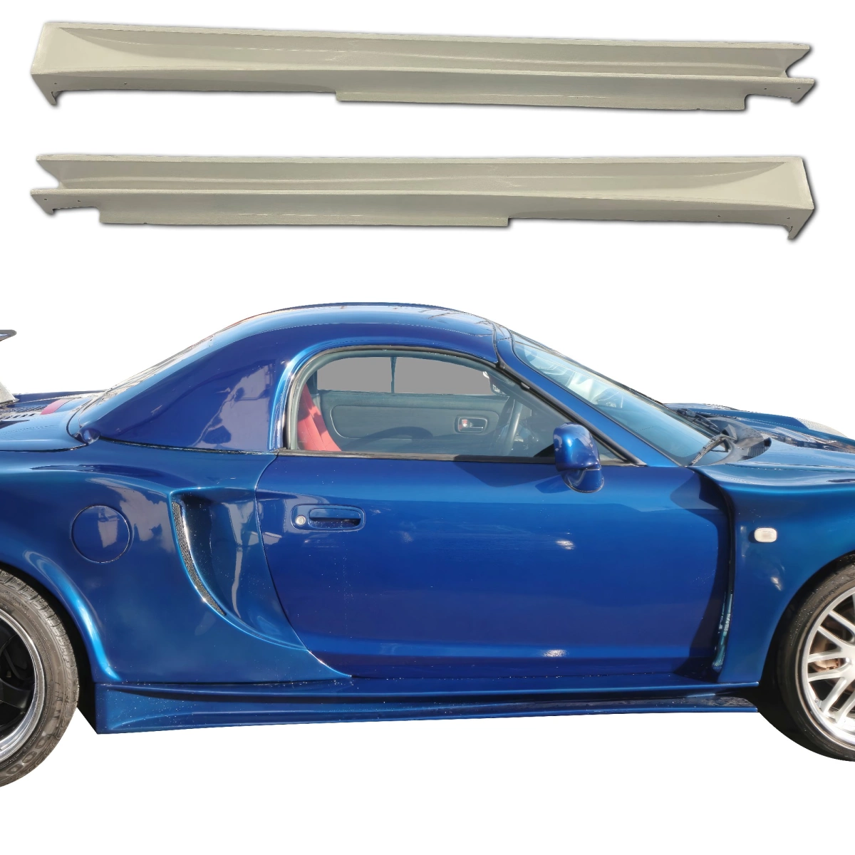 Modify your Toyota MR2 Spyder 2000 with our Exterior/Side Skirts - 8