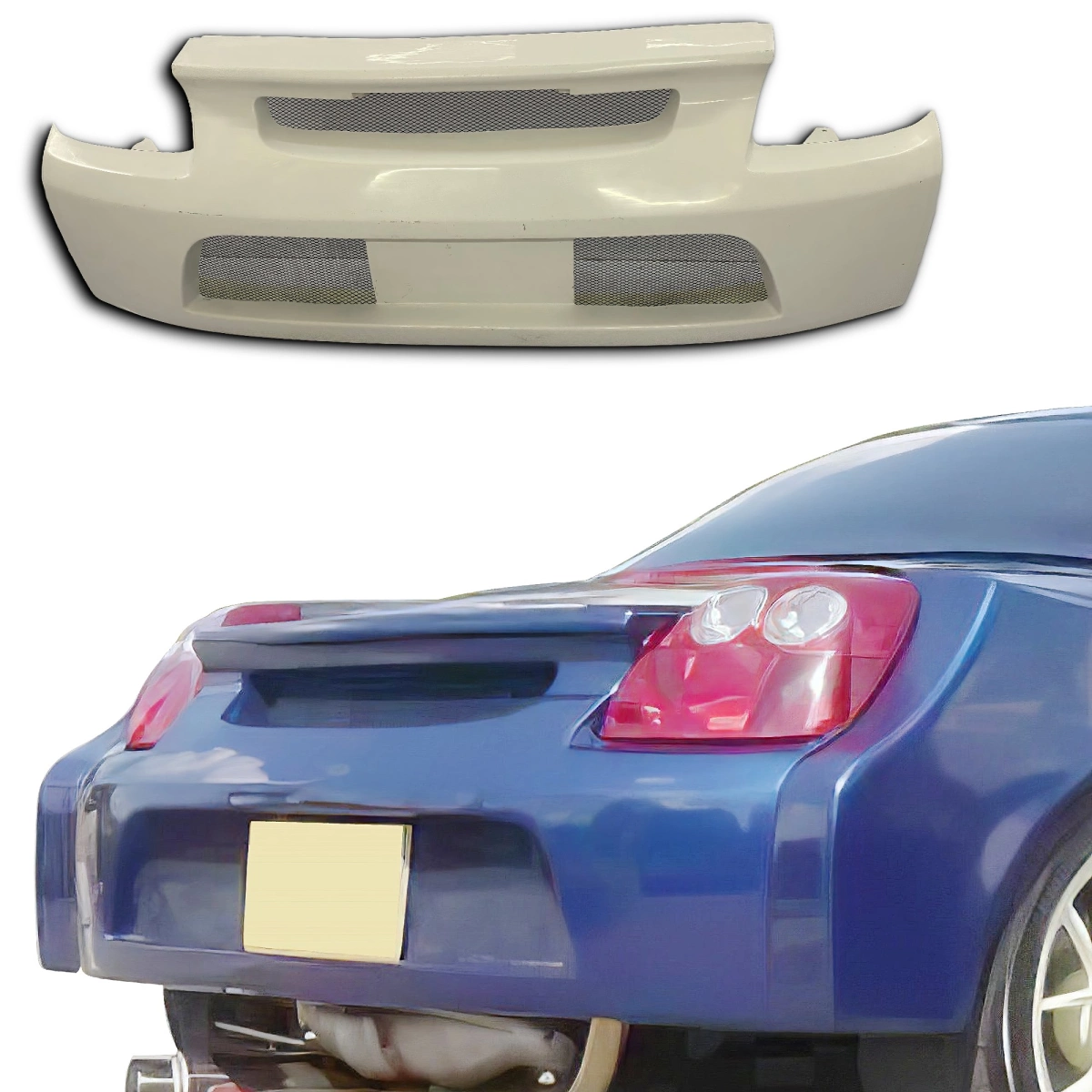 Modify your Toyota MR2 Spyder 2000 with our Exterior/Rear Bumpers - 4