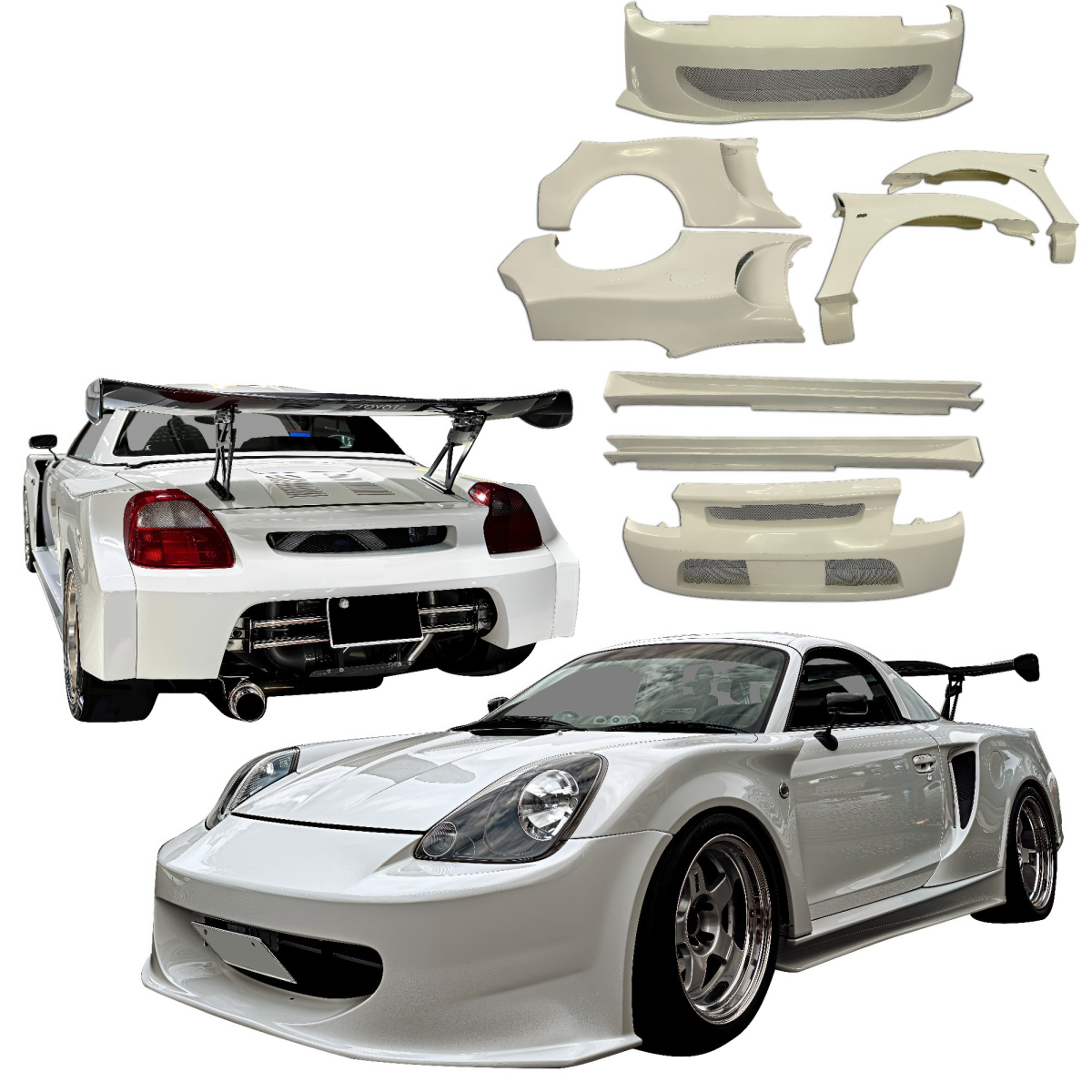 Modify your Toyota MR2 2000 with our Exterior/Complete Body Kits - 