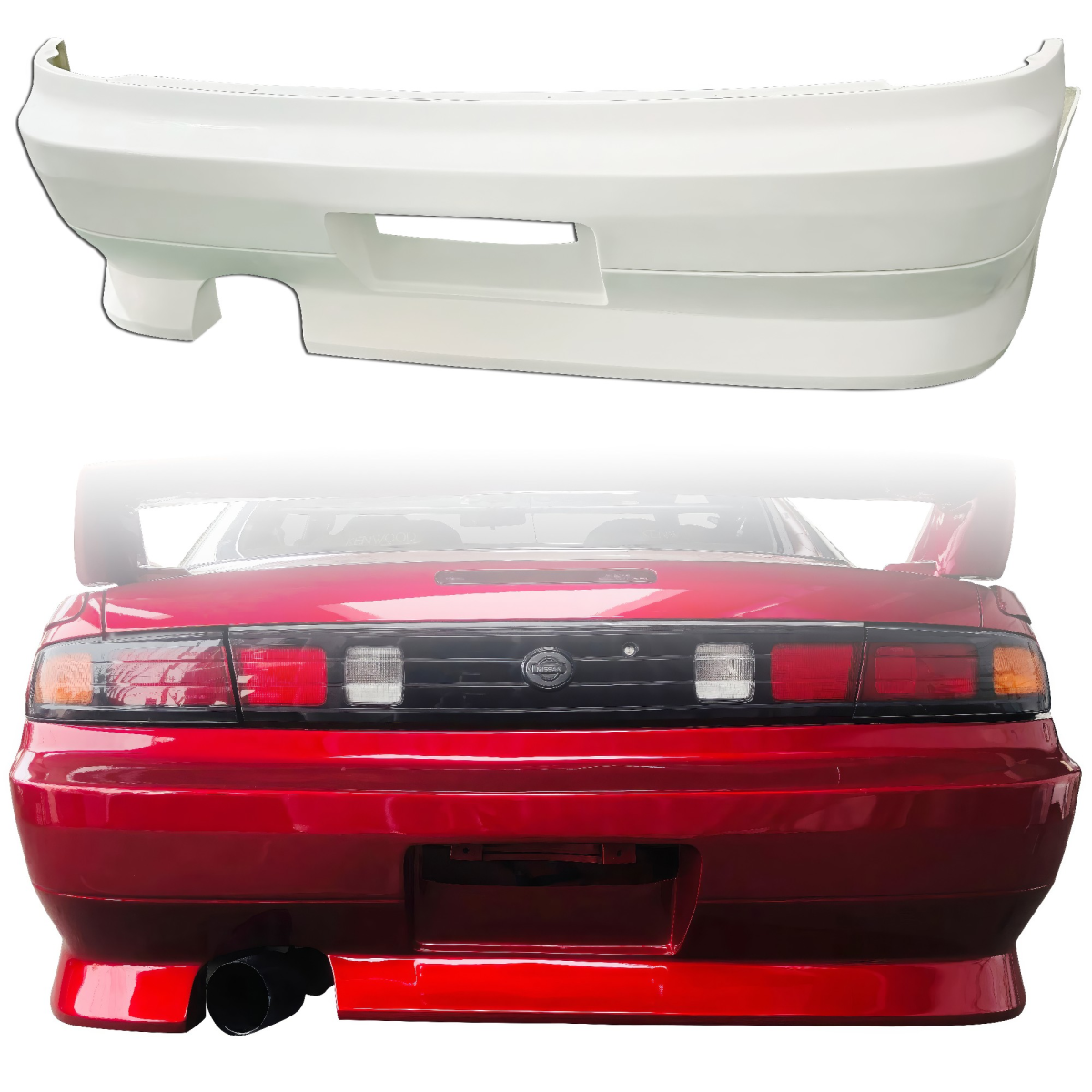 Modify your Nissan 240SX 1995 with our Exterior/Rear Bumpers or Lips - 