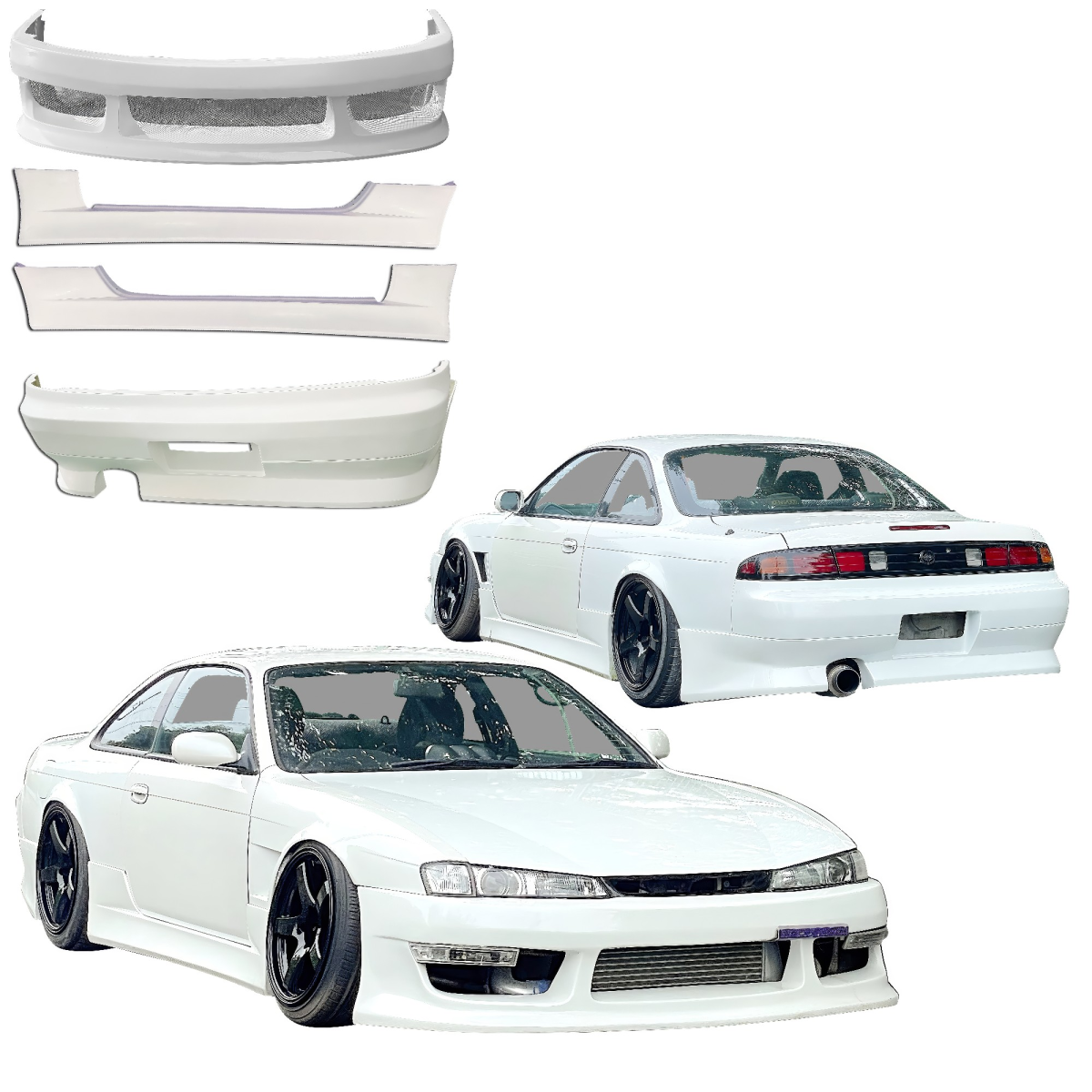 Modify your Nissan 240SX 1997 with our Exterior/Complete Body Kits - 