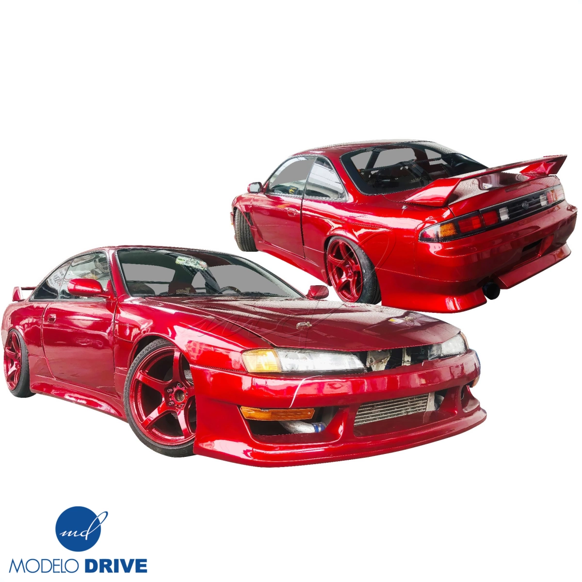 Modify your Nissan 240SX 1997 with our Exterior/Complete Body Kits - 6
