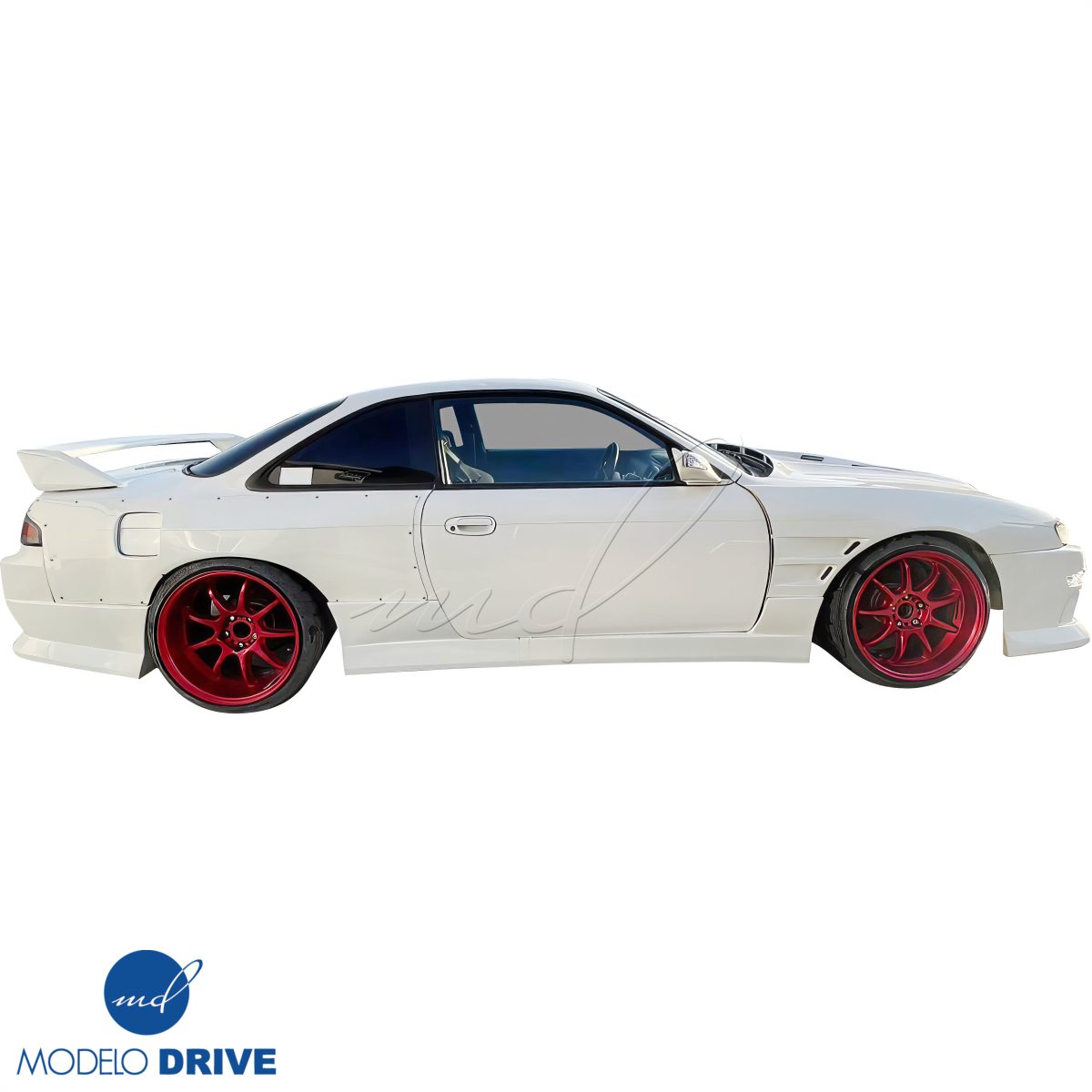 Modify your Nissan 240SX 1995 with our Exterior/Side Skirts - 