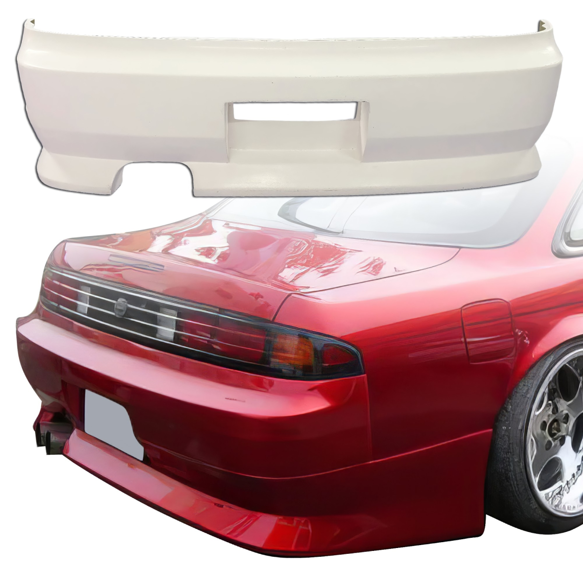 Modify your Nissan 240SX 1995 with our Exterior/Rear Bumpers or Lips - 