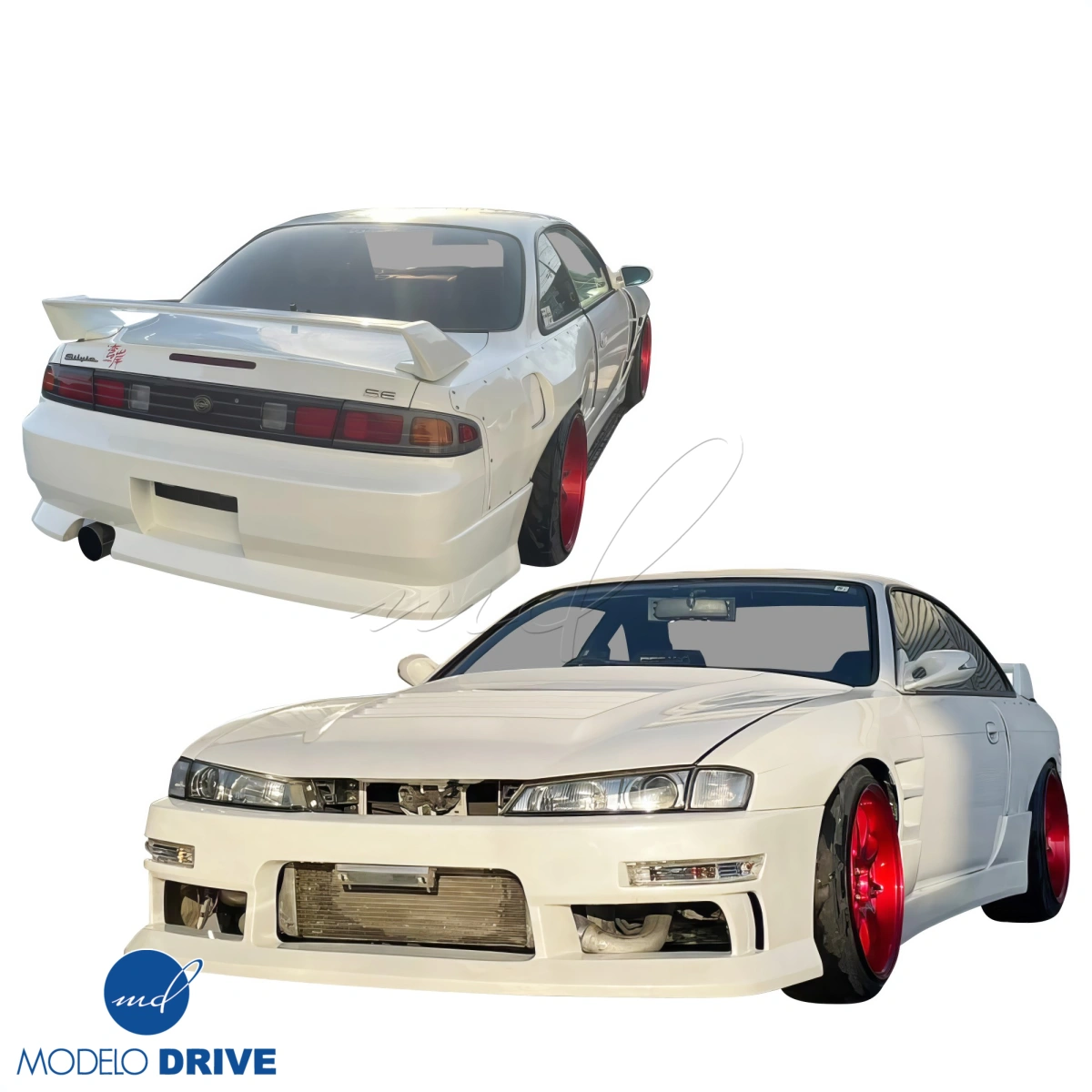 Modify your Nissan 240SX 1997 with our Exterior/Complete Body Kits - 2