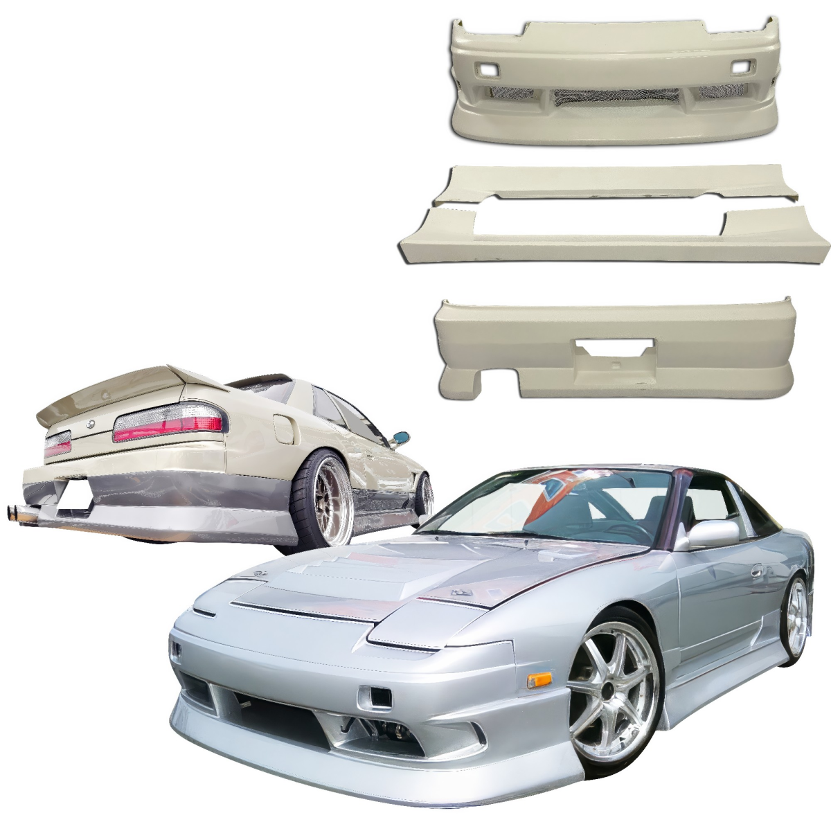 Modify your Nissan 240SX 1989 with our Exterior/Complete Body Kits - 