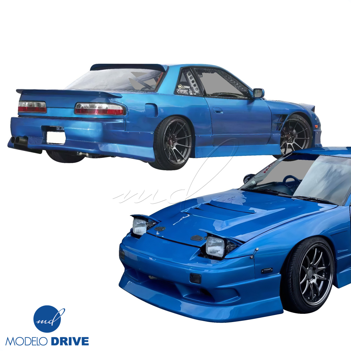 Modify your Nissan 240SX 1989 with our Exterior/Complete Body Kits - 