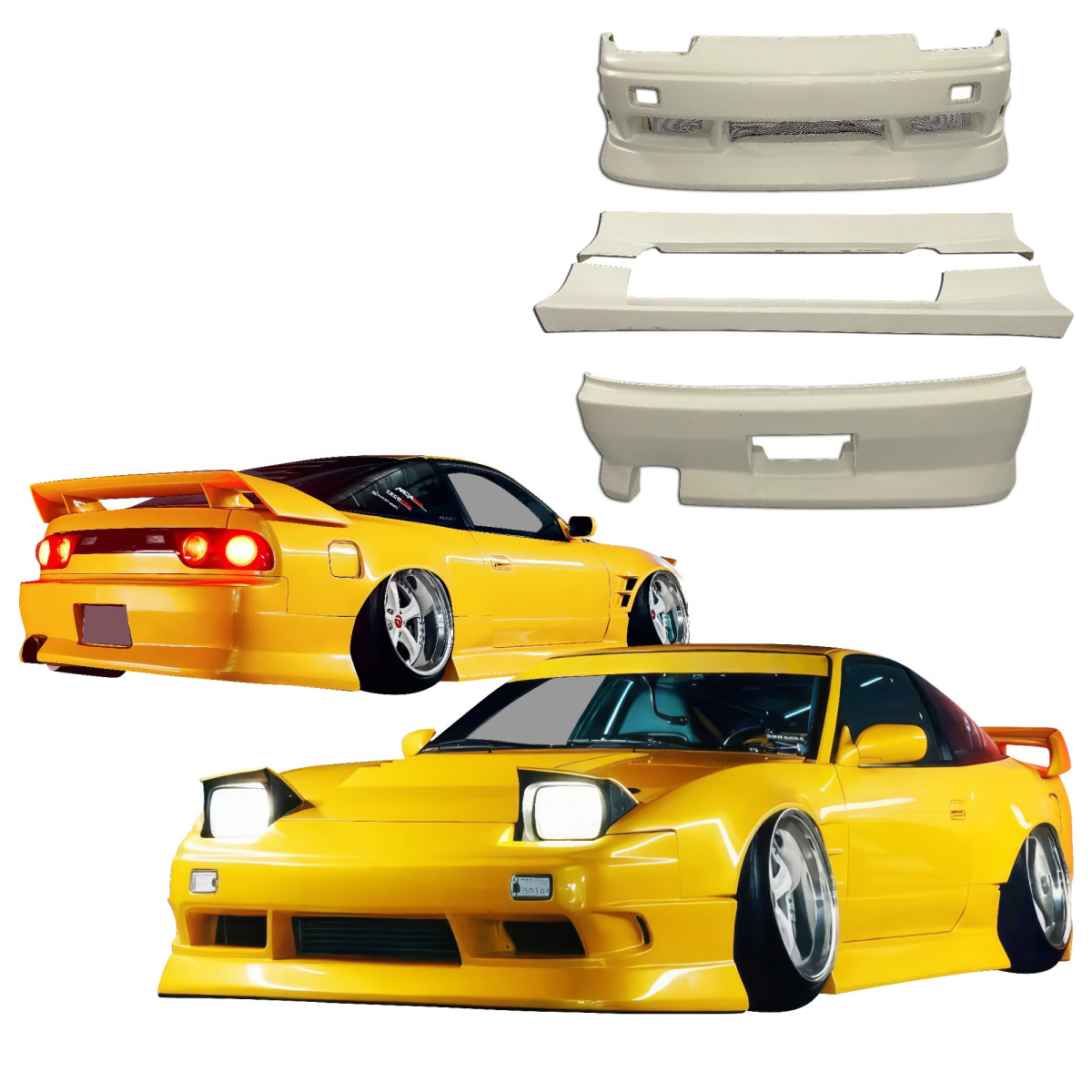 Modify your Nissan 240SX 1989 with our Exterior/Complete Body Kits - 