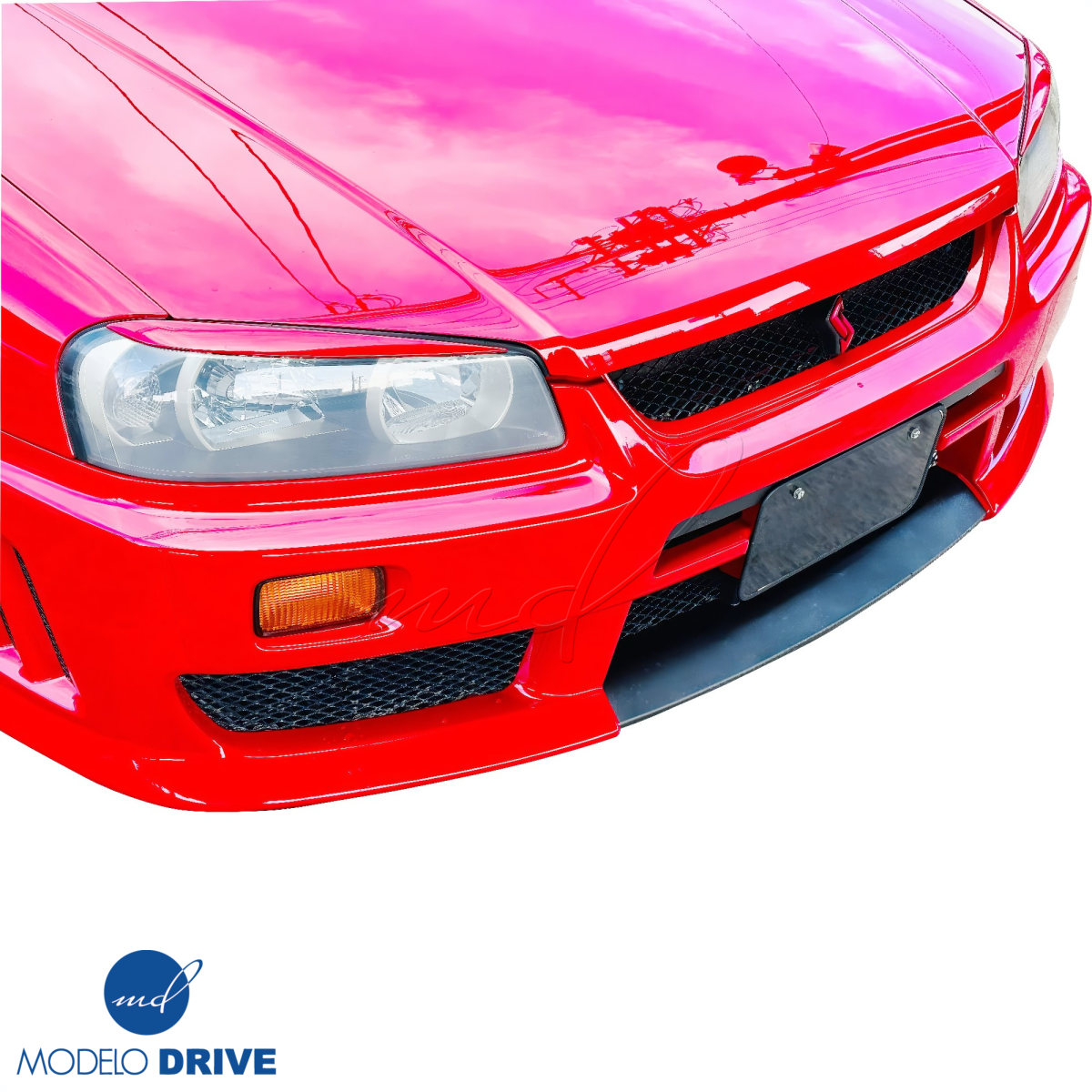 Modify your Nissan Skyline R34 1999 with our Exterior/Front Bumpers or Lips - 