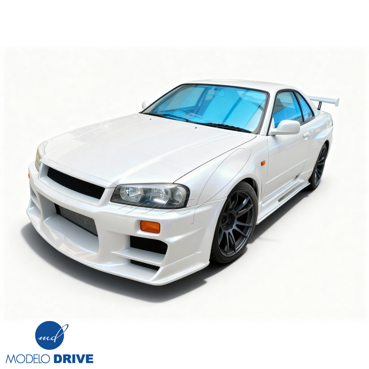 Modify your Nissan Skyline (R34) GTR 1999 with our Exterior/Front Bumpers -