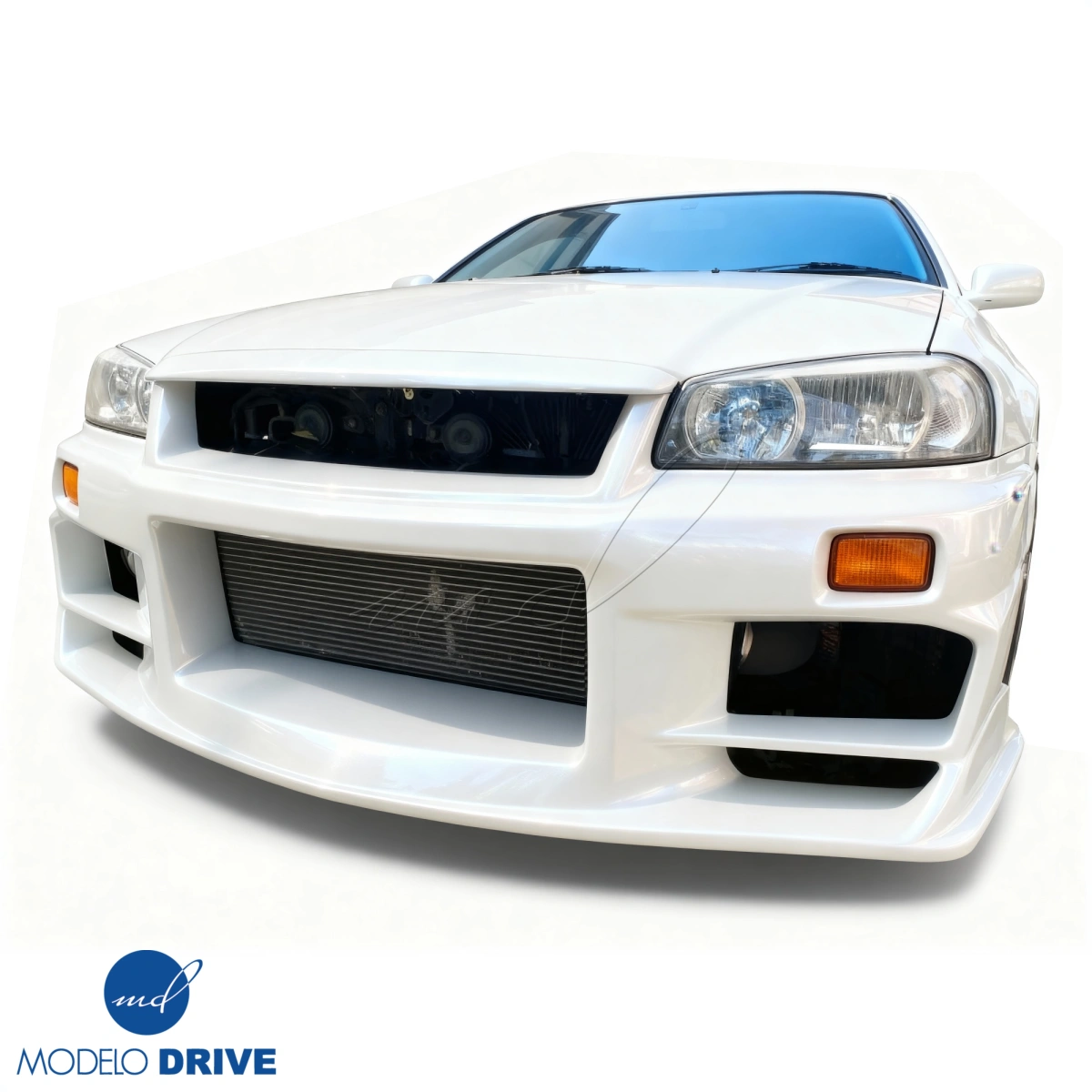 Modify your Nissan Skyline (R34) GTR 1999 with our Exterior/Front Bumpers - 6