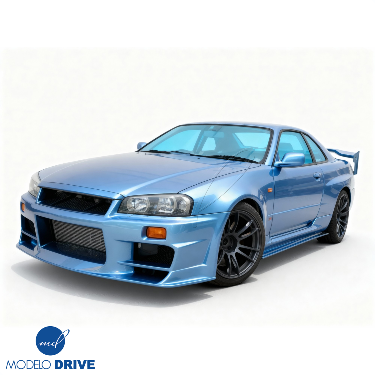 Modify your Nissan Skyline (R34) GTR 1999 with our Exterior/Front Bumpers -