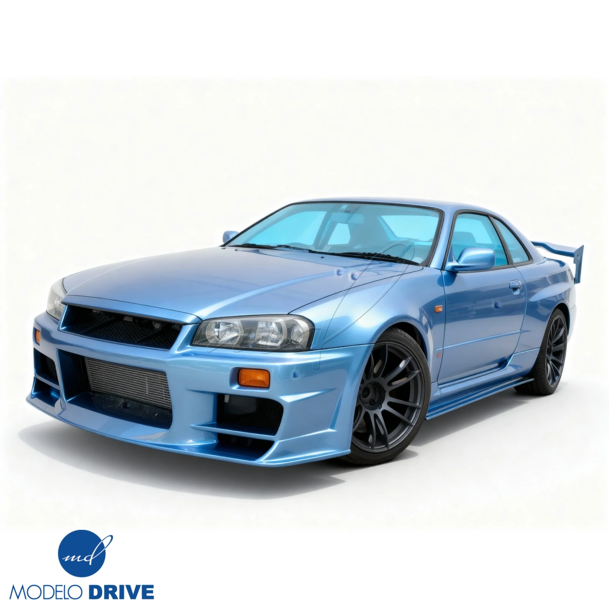 Modify your Nissan Skyline (R34) GTR 1999 with our Exterior/Front Bumpers - 21