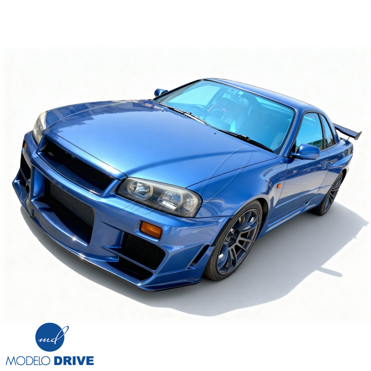 Modify your Nissan Skyline (R34) GTR 1999 with our Exterior/Front Bumpers -