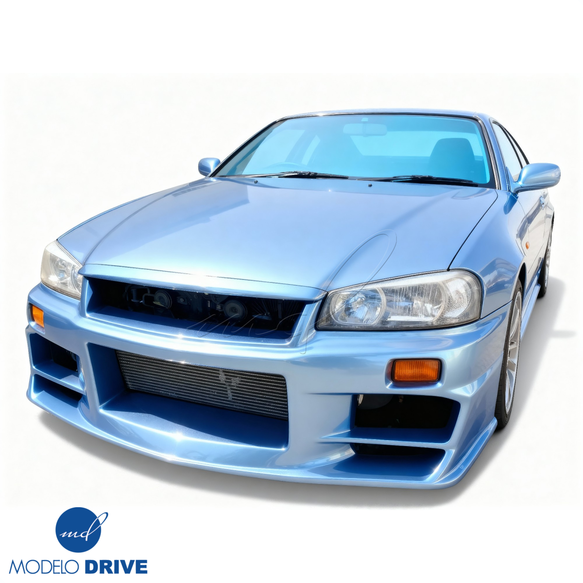 Modify your Nissan Skyline (R34) GTR 1999 with our Exterior/Front Bumpers -
