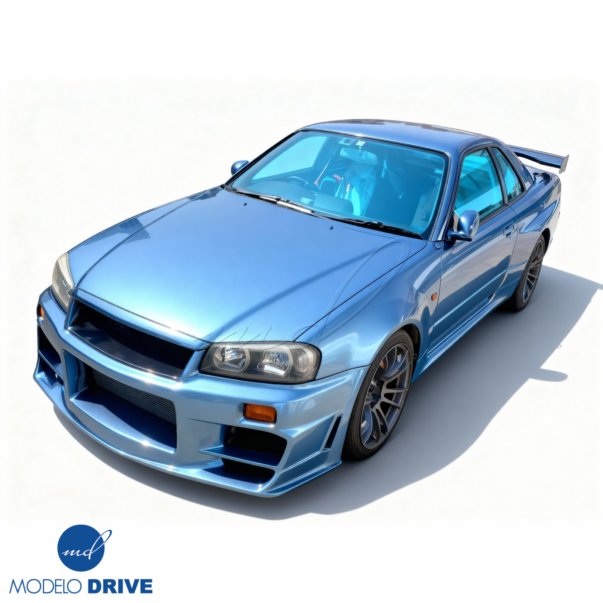 Modify your Nissan Skyline (R34) GTR 1999 with our Exterior/Front Bumpers -
