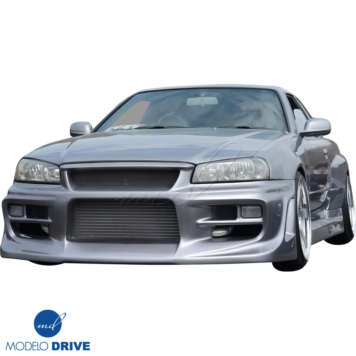 Modify your Nissan Skyline (R34) GTR 1999 with our Exterior/Front Bumpers - 2