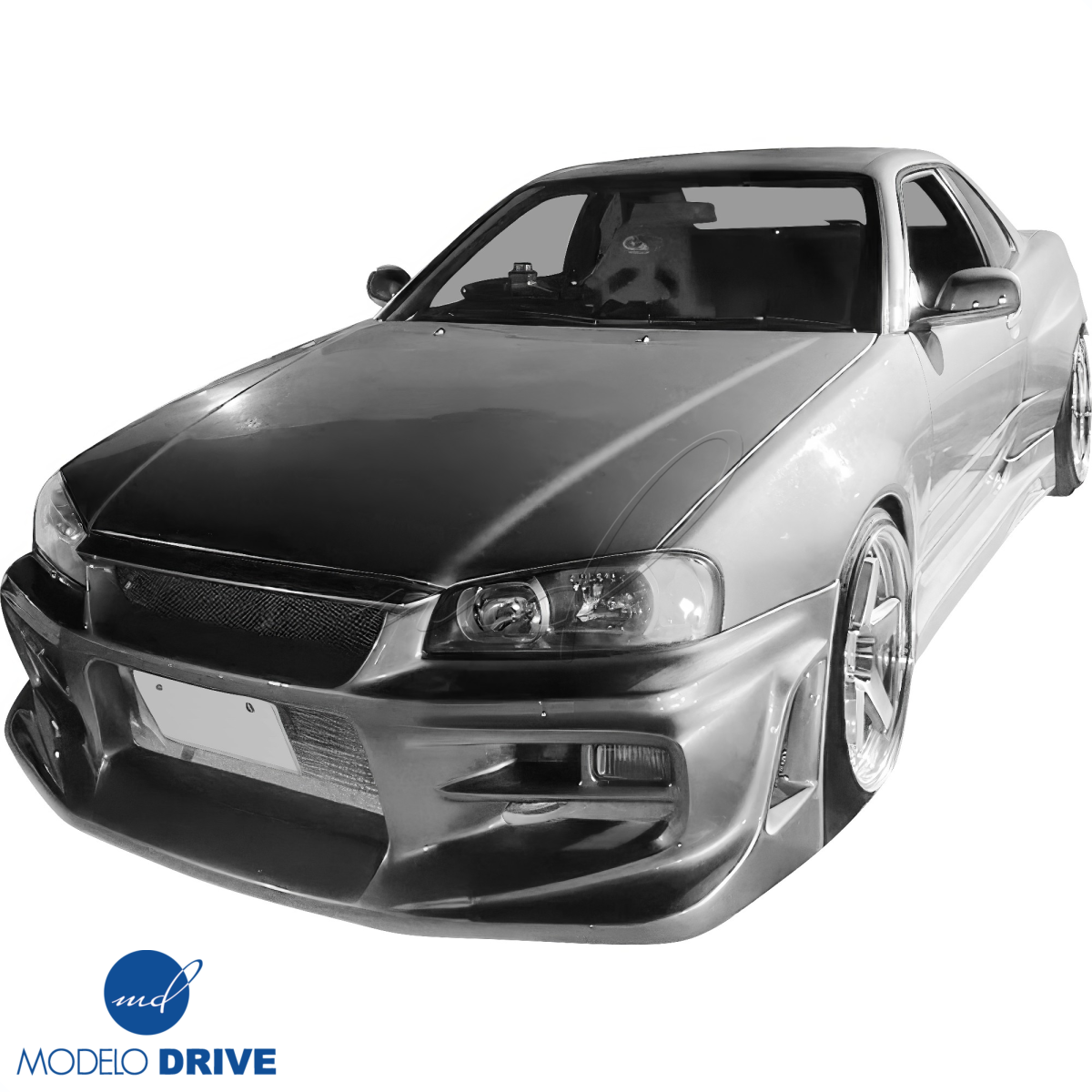 Modify your Nissan Skyline R34 1999 with our Exterior/Front Bumpers or Lips - 