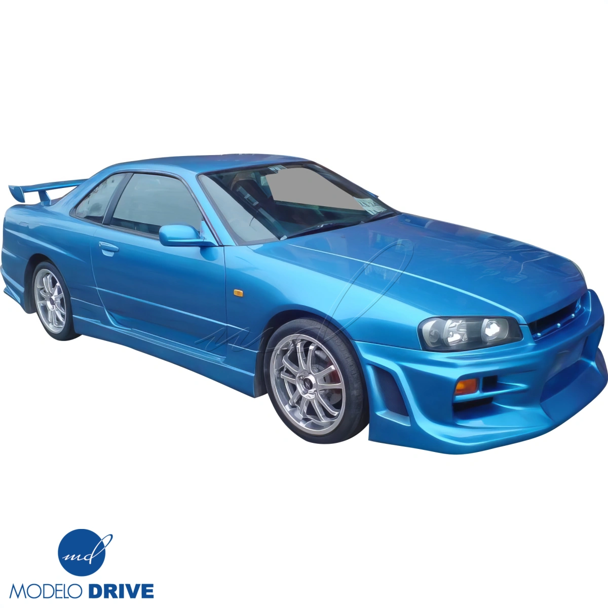 Modify your Nissan Skyline (R34) GTR 1999 with our Exterior/Front Bumpers - 8