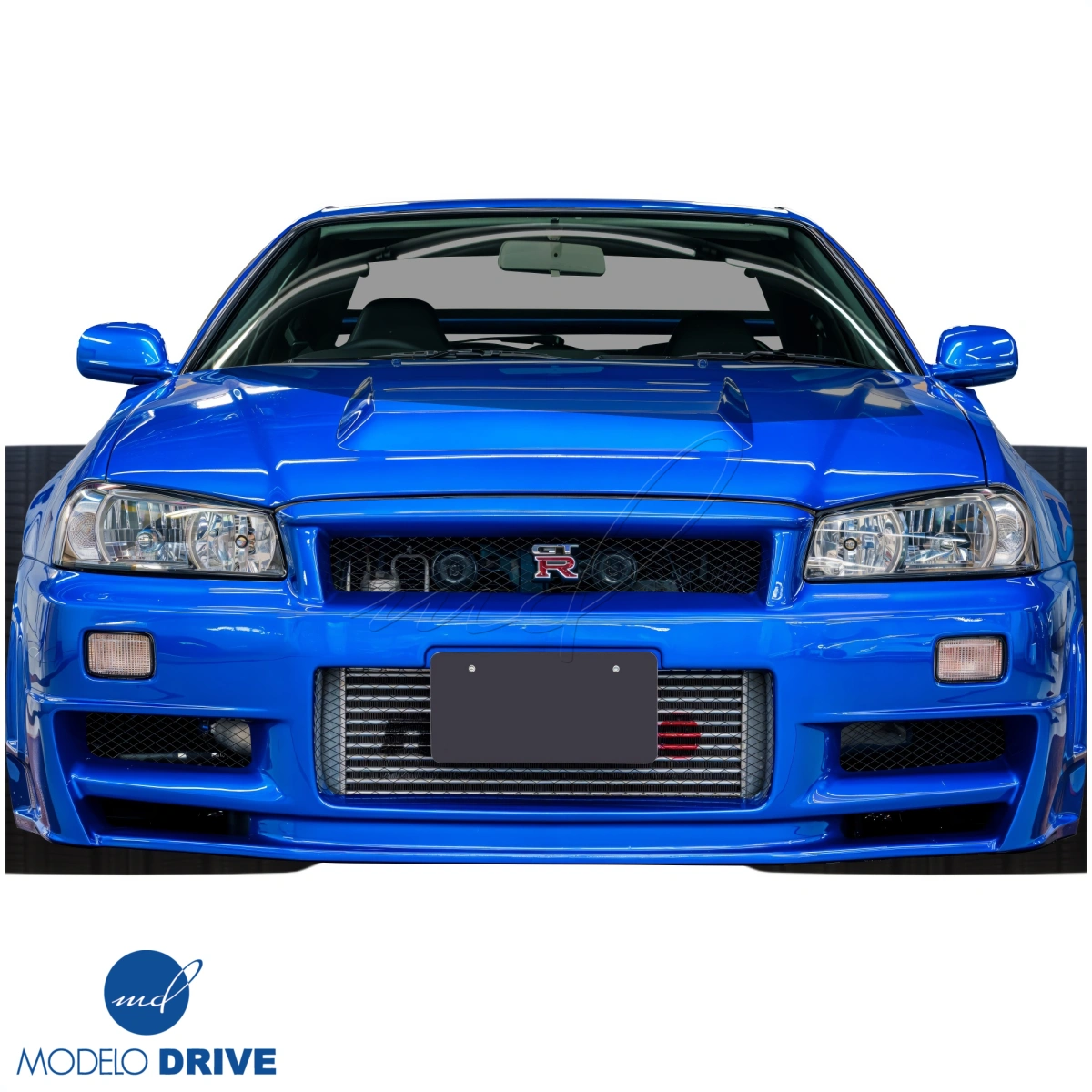 Modify your Nissan Skyline (R34) GTR 1999 with our Exterior/Front Bumpers - 5