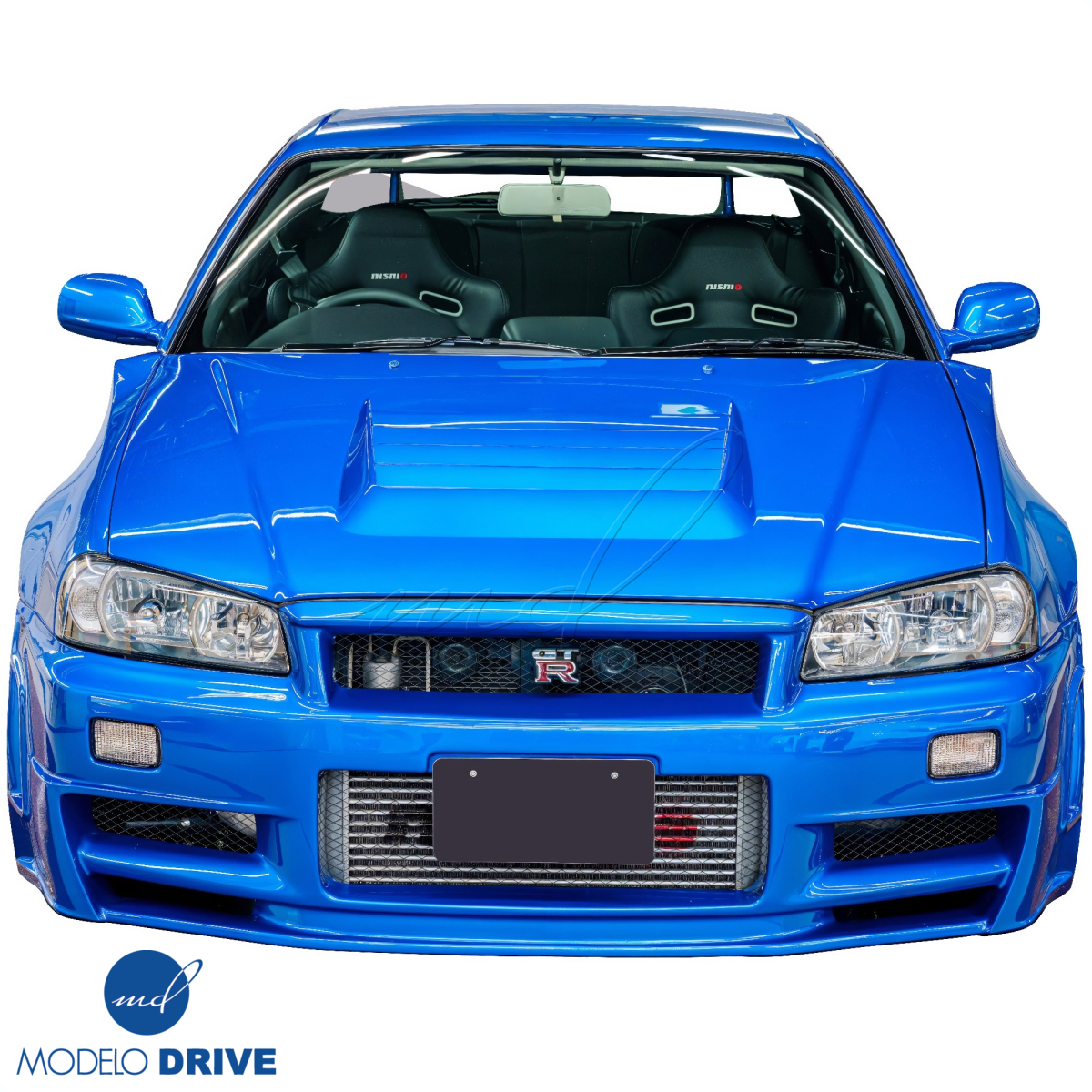 Modify your Nissan Skyline (R34) GTR 1999 with our Exterior/Front Bumpers - 