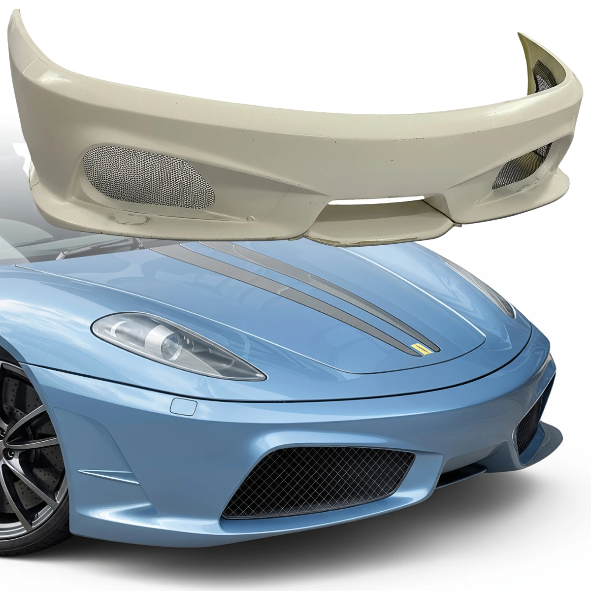 Modify your Ferrari 430 2005 with our Exterior/Front Bumpers - 16