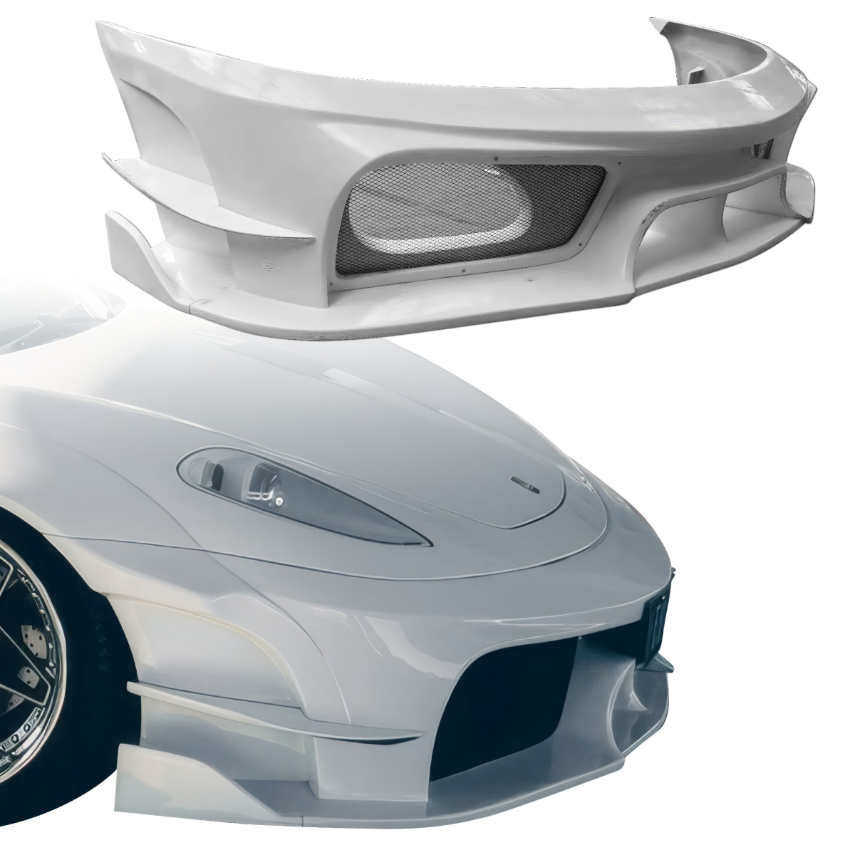 Modify your Ferrari 430 2005 with our Exterior/Front Bumpers or Lips - 