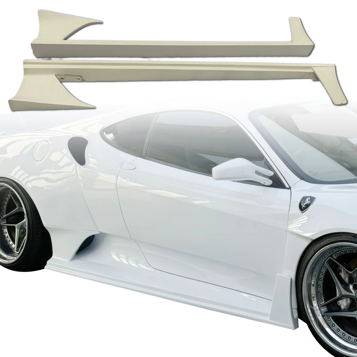Modify your Ferrari 430 2005 with our Exterior/Side Skirts - 1