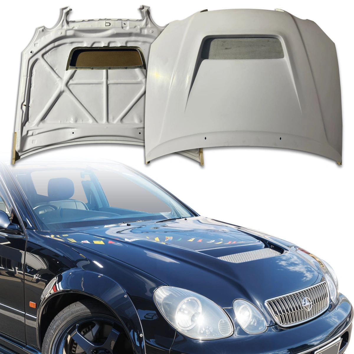 Modify your Lexus GS300 1998 with our Exterior/Hoods - 21